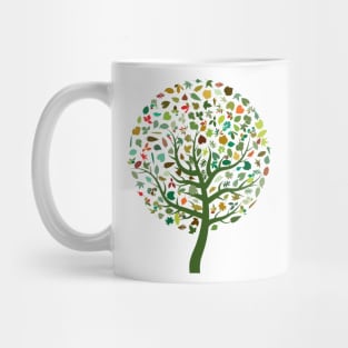 Abstract Tree Mug